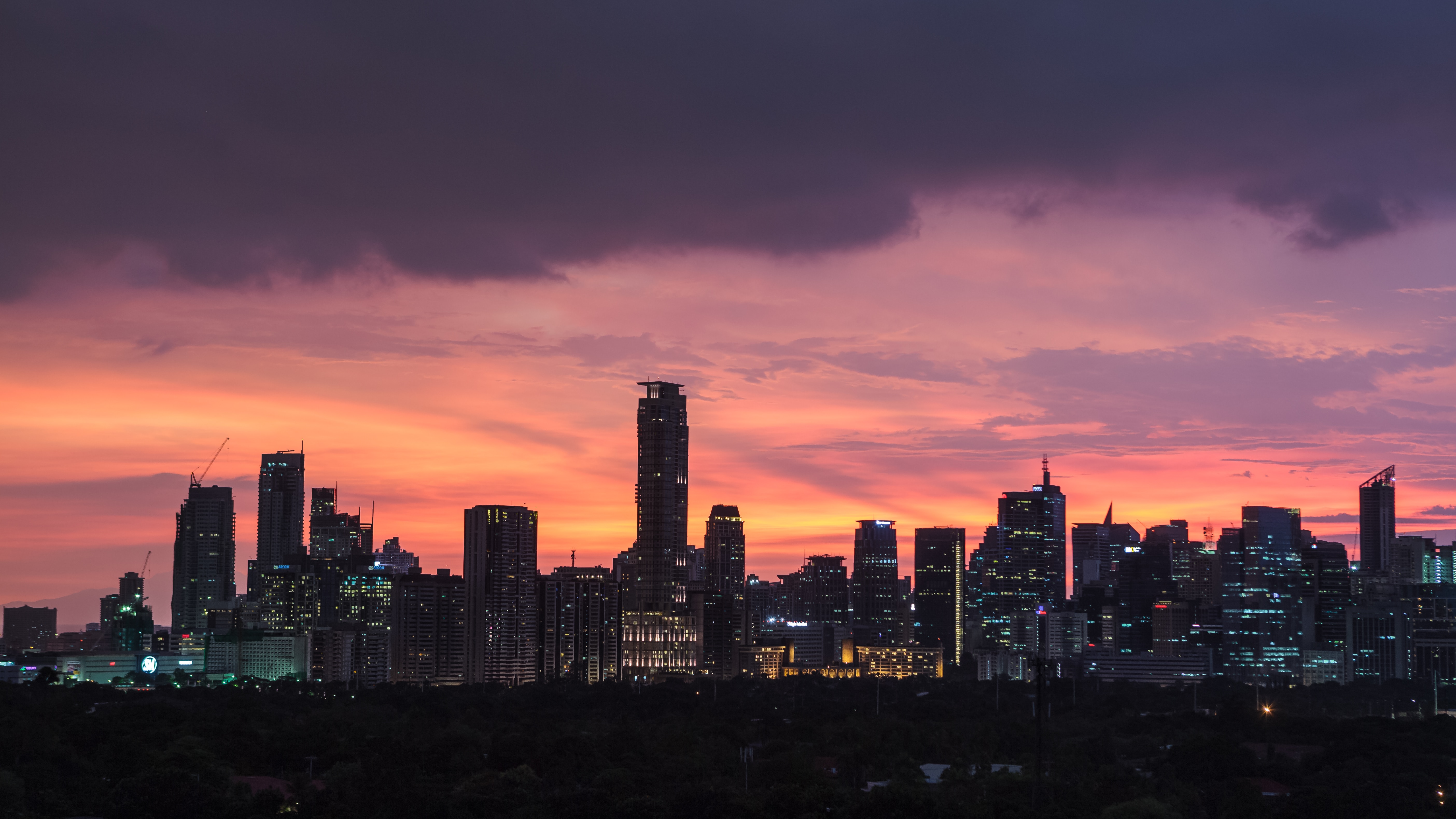 Skyline of Manila